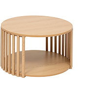 5five Simply Smart Round coffee table with slats SLAT, 60 cm - Coffee Table