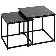 Atmosphera Metal storage tables JONES, 2 pcs, - Coffee Table