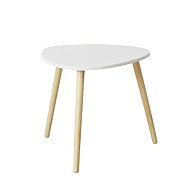 Boltze Folding table VISBY, white, 45 × 48 cm - Coffee Table
