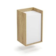Halmar Skříň Mobius 1D, hakora přírodní / alpská bílá - Skříň