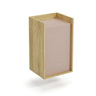Halmar Skříň Mobius 1D, hakora přírodní / antická růžová - Skříň