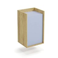 Halmar Skříň Mobius 1D, hakora přírodní / světlá modrá - Skříň