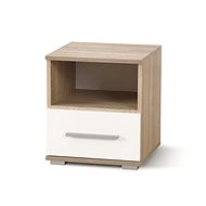 Halmar Bedside table Lima SN-1, oak sonoma / white - Night Stand