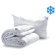 Brotex Winter Thermo Set, blanket 140 × 200 cm winter 1680 g + pillow 70 × 90 cm 900 g Unico zip - Bedding Set