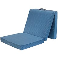 Kaptan Skládací matrace Samba 70 × 190 cm modrá - Matrace