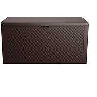 KETER Garden storage box EMILY, volume 270 l, brown - Garden Bbox