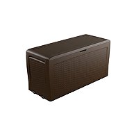 KETER Garden storage box Samoa Rattan Box 270l, brown - Garden Bbox