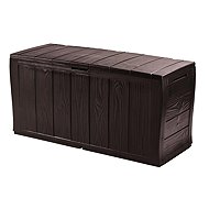 KETER Garden storage box Sherwood 270l, brown - Garden Bbox