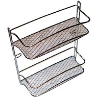 M. A. T. Group Star bathroom shelf 2 tiers 23 × 10 × 26 cm Cr - Bathroom Shelf