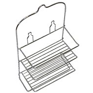 M.A.T. Group polička koupelnová 2 patra 19 × 11 × 41 cm Cr - Bathroom Shelf