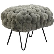 StarDeco Stolička šedá 51 cm - Stool