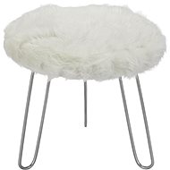 StarDeco Stool white 28 cm - Stool