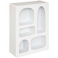 ATMOSPHERA wall shelf, MDF, white, 45×15×65cm - Shelf