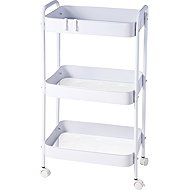 STORAGESOLUTIONS Trolley, on wheels, white, 41×28×78cm - Cart