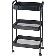 STORAGESOLUTIONS Trolley, on wheels, black, 41×28×78cm - Cart