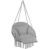 Tectake Samira hanging armchair, grey - Hanging Chair