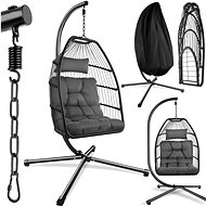 Tectake Ariane armchair, dark grey - Hanging Chair