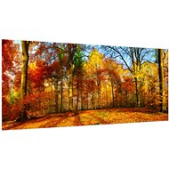 LIOX Painting colourful autumn, 45 × 20 cm - Painting