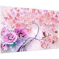 LIOX Vintage tree painting, 100 × 65 cm - Painting