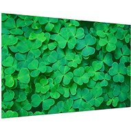 LIOX Picture green shamrock, 90 × 60 cm - Painting