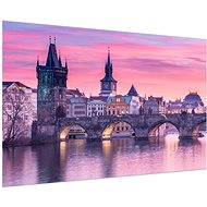 LIOX Wall painting Prague, 150 × 100 cm - Painting