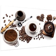 LIOX Coffee preparation painting, 150 × 100 cm - Painting