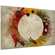 LIOX Painting coloured spices, 40 × 25 cm - Painting