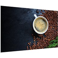 LIOX Painting black coffee, 40 × 25 cm - Painting