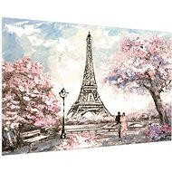 LIOX Painting romantic Paris, 40 × 25 cm - Painting