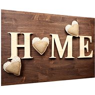 LIOX Wooden picture home, 60 × 40 cm - Painting