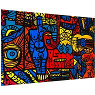 LIOX Painting African abstraction, 90 × 60 cm - Painting