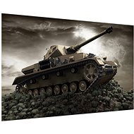 LIOX Painting war tank, 40 × 25 cm - Painting