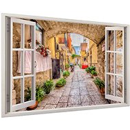 LIOX Italian alley, 40 × 25 cm - Painting