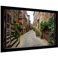LIOX Picture window with street view, 100 × 65 cm - Painting
