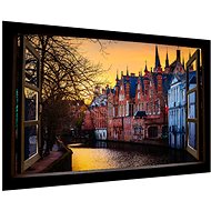 LIOX Window to Italy, 90 × 60 cm - Painting