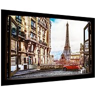LIOX Window view of the Eiffel Tower, 150 × 100 cm - Painting