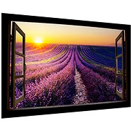LIOX Picture window view Provance, 120 × 80 cm - Painting