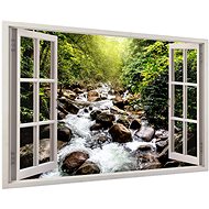 LIOX 3D Wild river painting, 60 × 40 cm - Painting