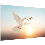 LIOX White dove painting, 90 × 60 cm - Painting