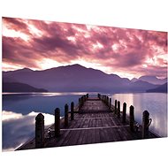 LIOX Sunrise from the pier, 120 × 80 cm - Painting