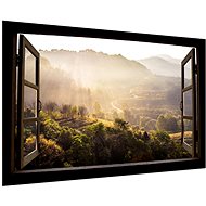 LIOX 3D Picture window Thai terrace, 150 × 100 cm - Painting