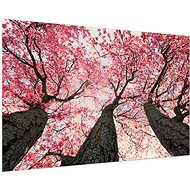 LIOX Painting pink flowering trees, 60 × 40 cm - Painting