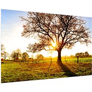 LIOX Autumn landscape in sunset, 120 × 80 cm - Painting