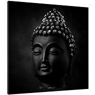 LIOX Buddha head painting, 80 × 80 cm - Painting