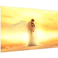 LIOX Painting angels in sunset, 100 × 65 cm - Painting