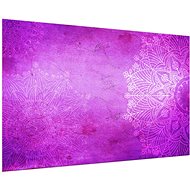 LIOX Image purple mandala, 100 × 65 cm - Painting