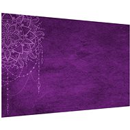 LIOX Purple mandala painting, 100 × 65 cm - Painting