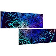 LIOX Magic mandala painting, 160 × 80 cm, two-part - Painting