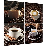 LIOX Coffee time painting, 80 × 40 cm, two-piece - Painting