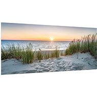LIOX XL Sunset on the beach, 200 × 100 cm - Painting
